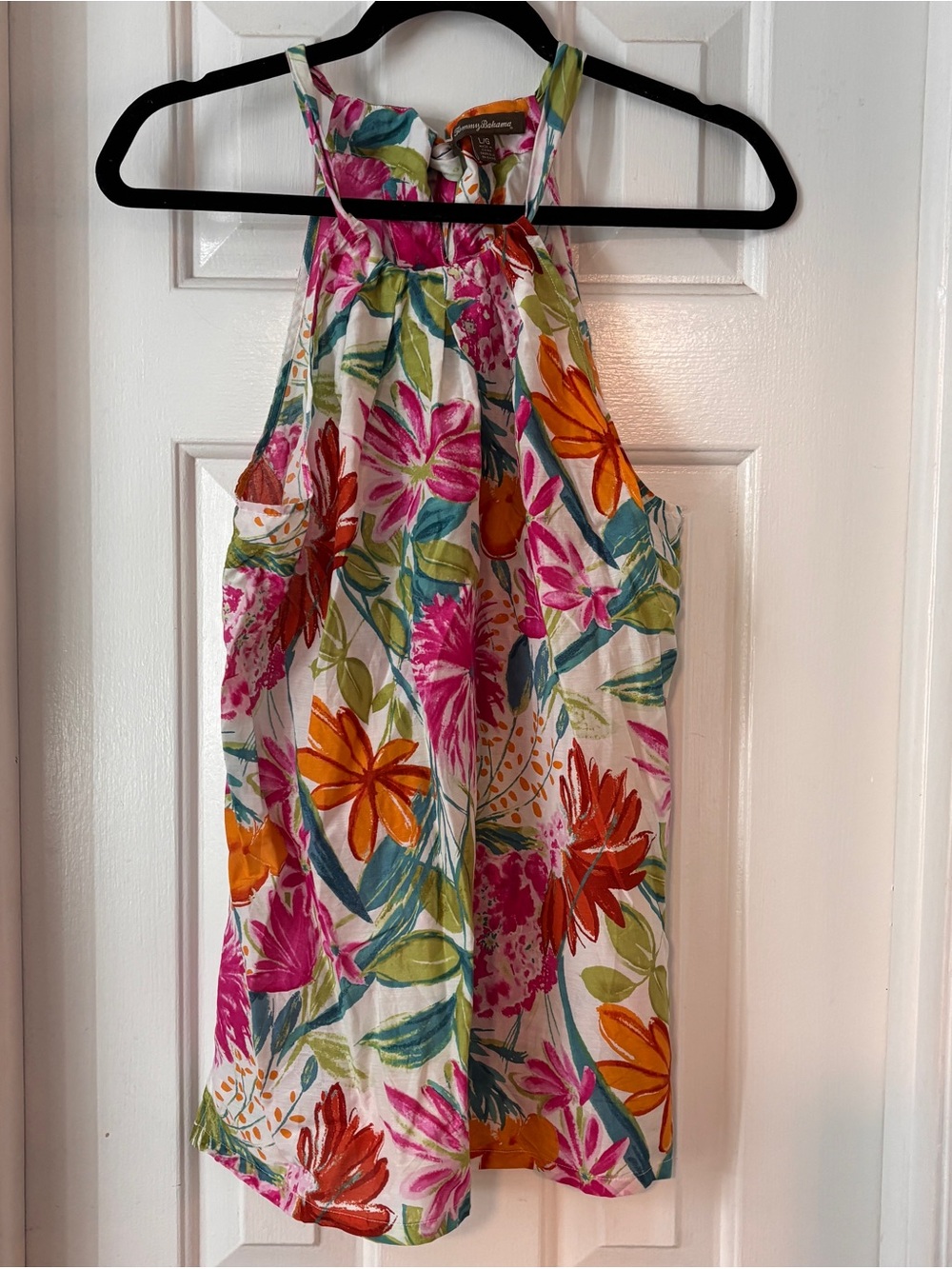 Tommy Bahama Multicolor Floral Halter Top